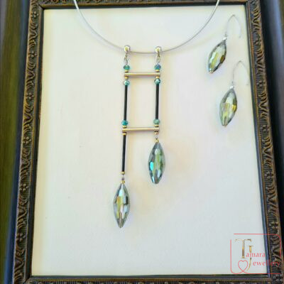 20201027_114856 "Geometry of Light" necklace
