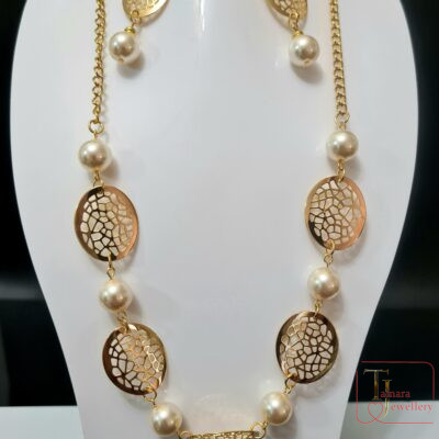 Golden Lace Necklace