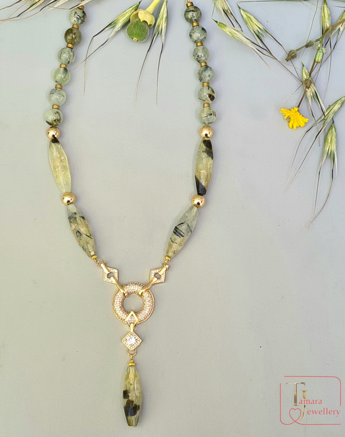 20210425_190014 "Forest Smoke" necklace.