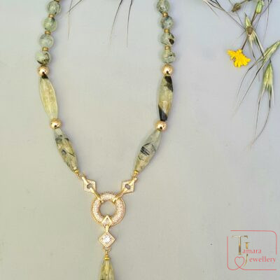 20210425_190014 "Forest Smoke" necklace.
