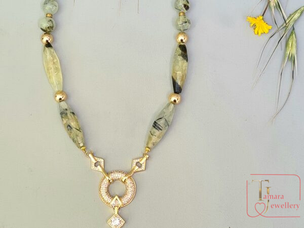 20210425_190014 "Forest Smoke" necklace.