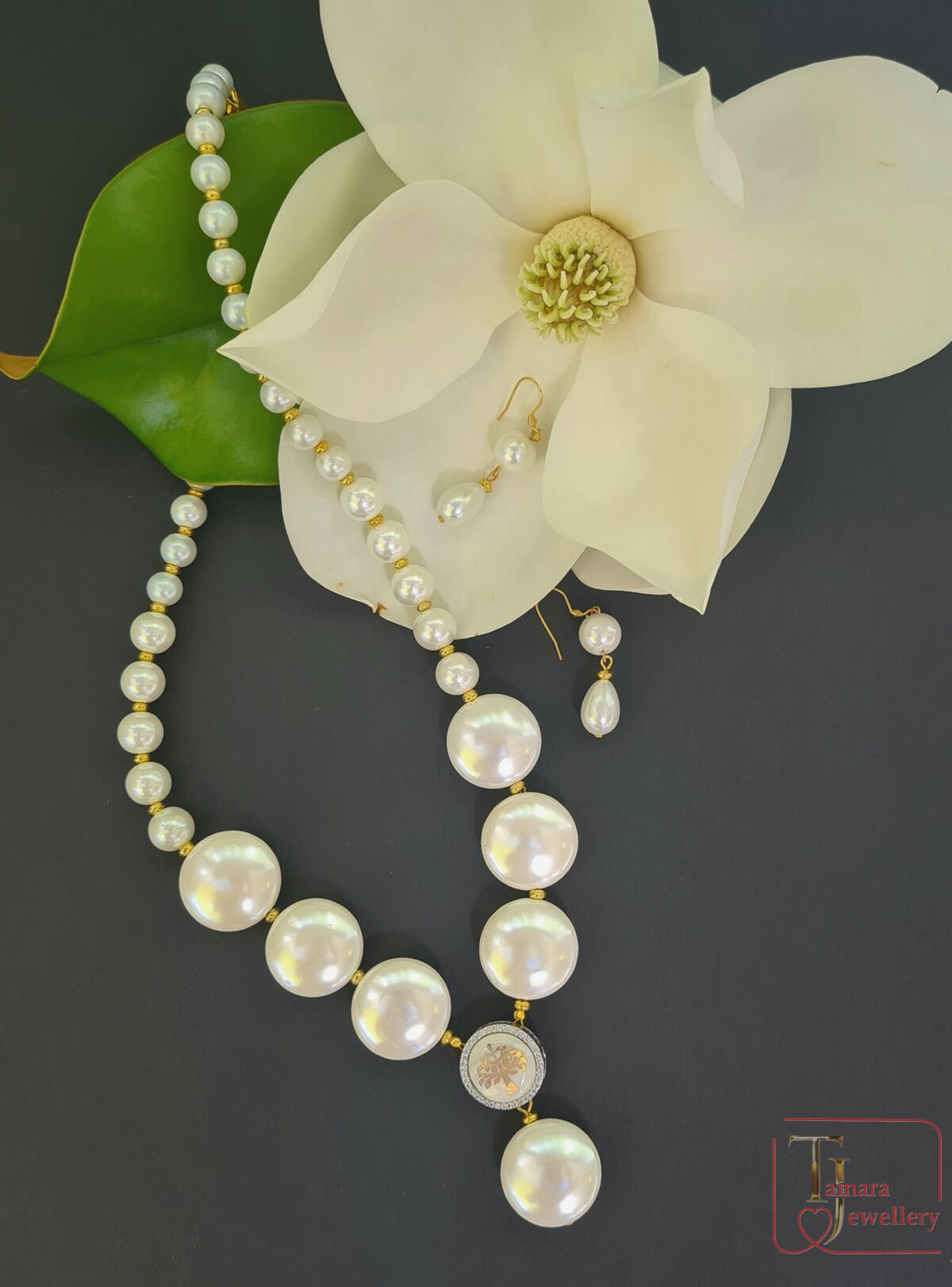 Ожерелье"Жемчужная Роскошь"