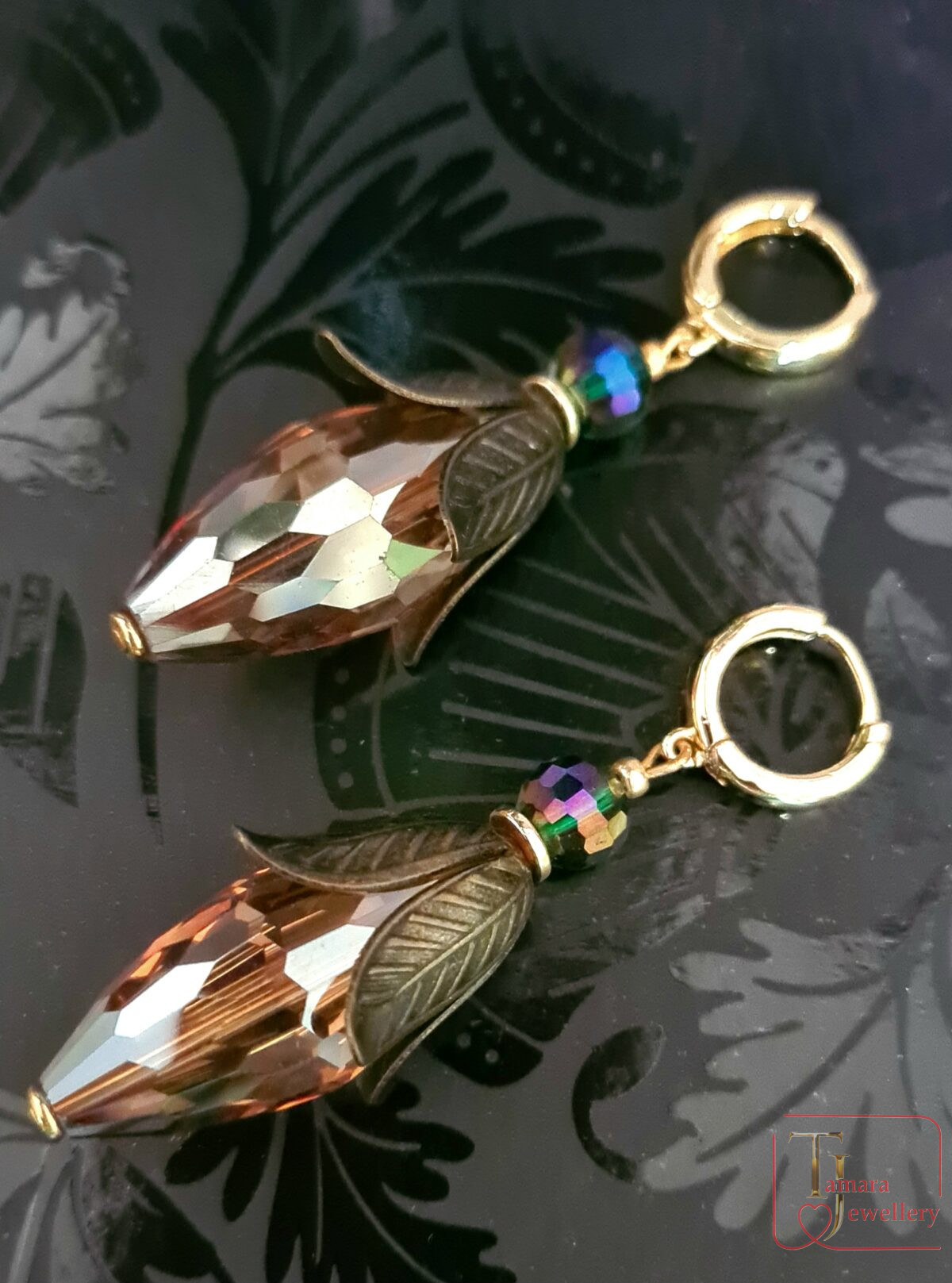 "Forest Dew" earrings