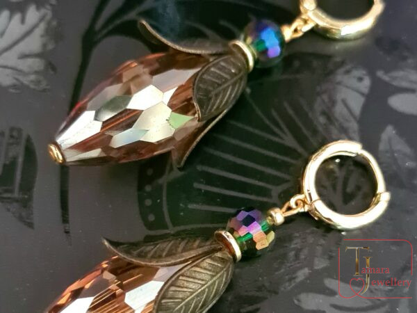 20250409_132359 "Forest Dew" earrings