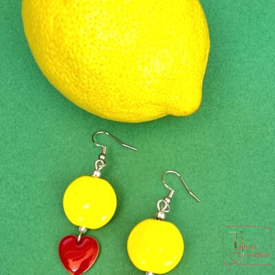 Серьги из керамики