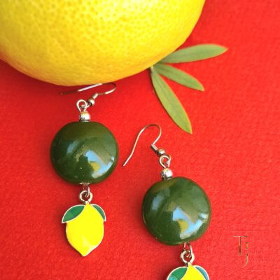 Серьги из керамики